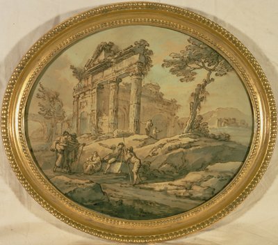 Architectural Ruins by Giovanni Paolo Pannini